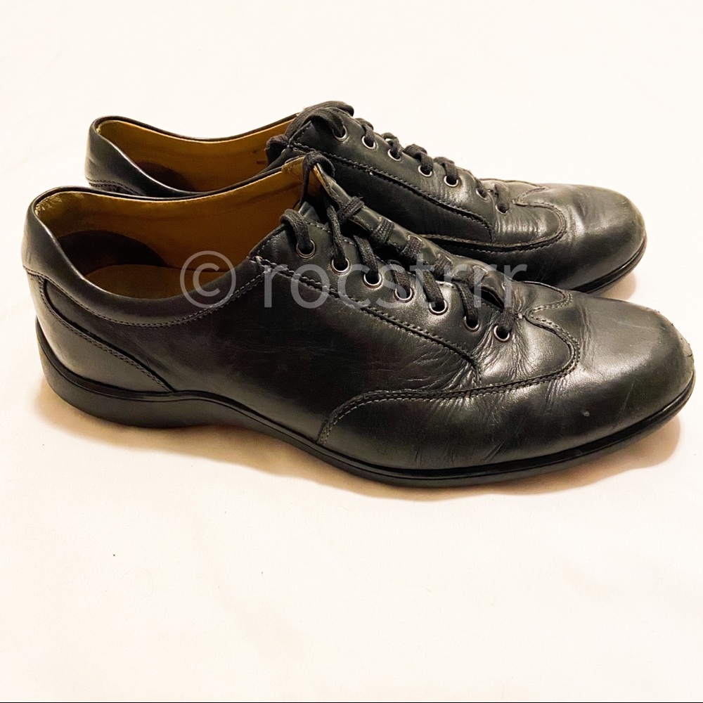 Cole Haan Mens Casual Black Dress Shoes Size 8.5